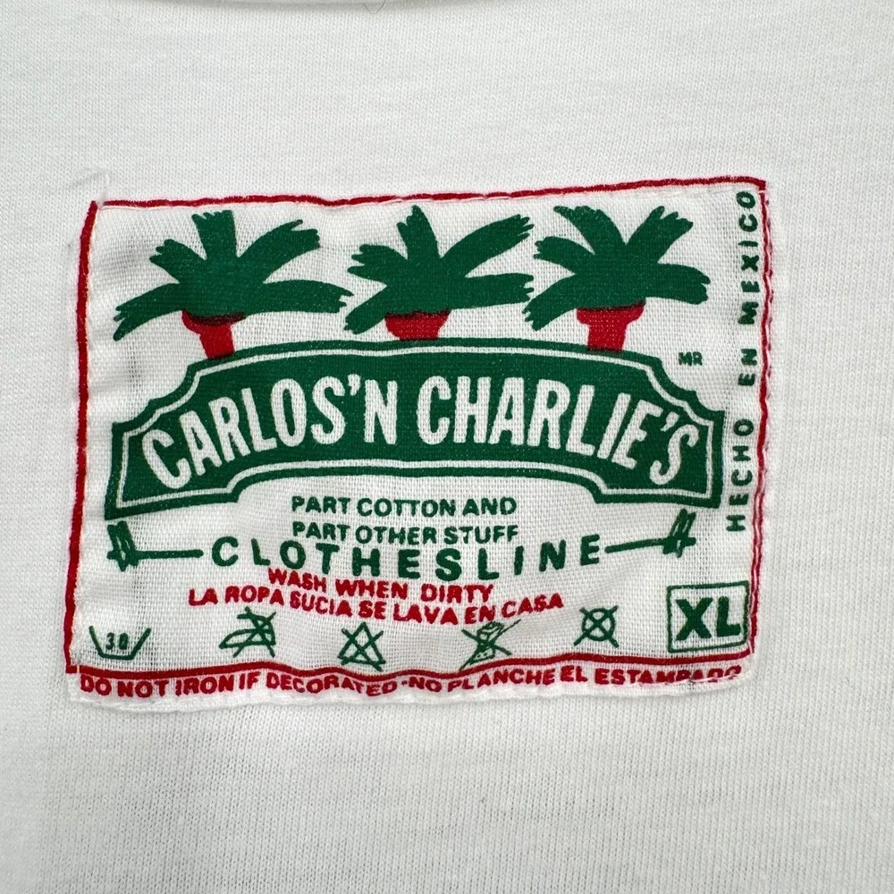 Vintage 90s Senor Frogs Mazatlan Tank Top Carlos n‎ Charlies Bodybuilder Mens XL